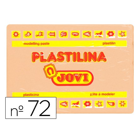 Plasticina Jovi 72 350 Gr Rosa Ceu