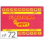 Plasticina Jovi 72 350 Gr Rubi