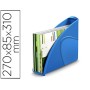 Porta Revistas Cep Plastico Uso Vertical / Horizontal Azul 85X270X310 Mm