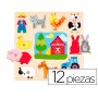 Puzzle Diset Silhueta Quinta