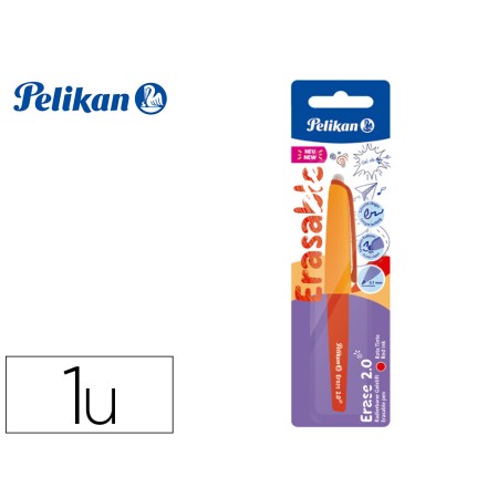 Roller Pelikan Erase 2.0 Apagavel Ponta 0,7 Mm Tinta Gel Cor Vermelho