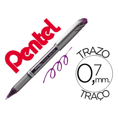 Roller Pentel Energel Bl27 Violeta