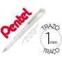 Roller Pentel Hybrid Gel K230W Ponta de 1,0 Mm Cor Branco