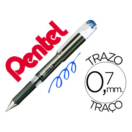 Roller Pentel K227 Azul