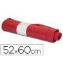 Saco de Lixo Domestico Vermelha 52X60Cm Galga 70 Rolo de 20 Unidades