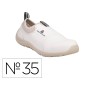 Sapatos de Seguranca Deltaplus Microfibra Pu Sola Pu Mono-Densidade Cor Branco Tamanho 35