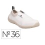 Sapatos de Seguranca Deltaplus Microfibra Pu Sola Pu Mono-Densidade Cor Branco Tamanho 36