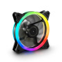 Ventilador da caixa sharkoon shark blades fan 120x120x 255 mm rgb led