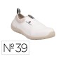 Sapatos de Seguranca Deltaplus Microfibra Pu Sola Pu Mono-Densidade Cor Branco Tamanho 39