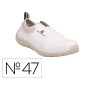 Sapatos de Seguranca Deltaplus Microfibra Pu Sola Pu Mono-Densidade Cor Branco Tamanho 47