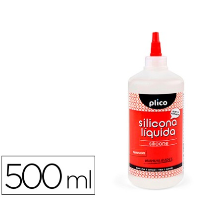 Silicone Liquido Plico Frasco de 500 Ml