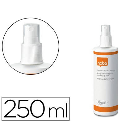 Spray de Limpeza Nobo Para Quadros Brancos Frasco de 250 Ml