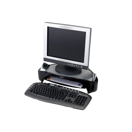 Suporte Fellowes Para Monitor com Tabuleiro Para Documentacao Suporta Ate 18 Kg - 480 x 330 x 105 Mm