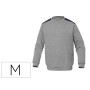 Sweatshirt Deltaplus Sweat Olino com Reforco Nas Costas E Cotovelos Cinza Tamanho M