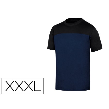 T-Shirt de Algodao Deltaplus Cor Azul Formato Xxxl