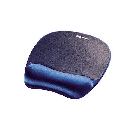 Tapete Para Rato Fellowes com Apoio de Mao de Espuma Memory Foam Azul 230X196X20 Mm