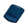 Tapete Para Rato Fellowes com Apoio de Pulsos Foam Fusion Plush Touch Azul 25X184X238 Mm