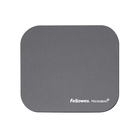 Tapete Para Rato Fellowes com Protecao Microban Cor Cinza 226X192X3 Mm