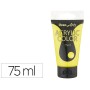 Tinta Acrilica Pentel em Tubo de 75 Ml Cor Amarelo Limao