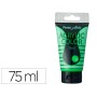 Tinta Acrilica Pentel em Tubo de 75 Ml Cor Especial Verde Fluorescente