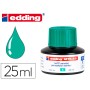 Tinta Marcador Edding Mtk-25 com Sistema Capilar Cor Verde Frasco de 25 Ml