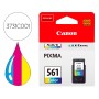 Tinteiro Canon 561 Pixma Ts5350 / Ts5351 / Ts5352 / Ts5353 180 Pack Amarelo Cian Magenta 180 Paginas