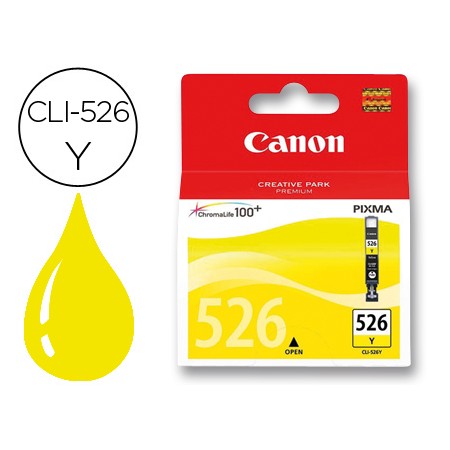 Tinteiro Canon Cli-526 Y Amarelo