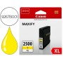 Tinteiro Canon Pgi 2500 Xl Maxify Ib4050 / Mb5050 / Mb5150 / Mb5155 / Mb5350 / Mb5450 Amarelo 1520 Paginas