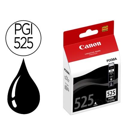 Tinteiro Canon Pgi- 525 Bk Preto