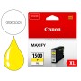 Tinteiro Canon Pgi-1500Xl Mb2050 / Mb2150 / Mb2155 / Mb2350 / Mb2750 / Mb2755 Amarelo