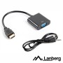 Adaptador Displayport Macho / Vga Fêmea Lanberg