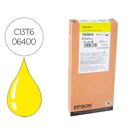 Tinteiro Epson Gf Stylus Pro 4880/4800 Amarelo