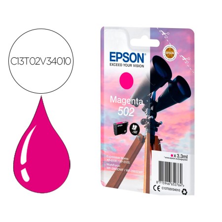 Tinteiro Epson Singlepack Magenta 502 Ink