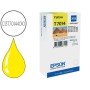 Tinteiro Epson Stylus T7014 Amarelo Xl Wp-4000 4500 Capacidade 3400 Pag