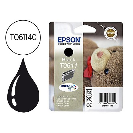 Tinteiro Epson T061140 Preto