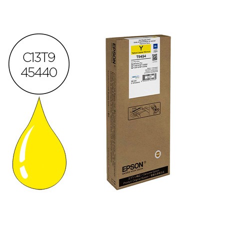 Tinteiro Epson T945 Workforce Pro Wf C5210Dw / C5290Dw / C5710Dwf / C5790Dwf Amarelo 5000 Pag