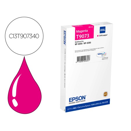 Tinteiro Epson Wf-6Xxx Magenta Xxl