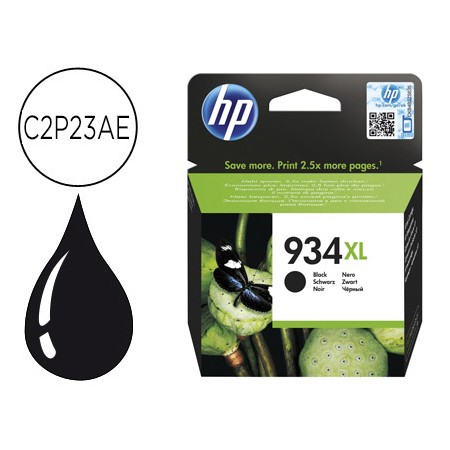 Tinteiro Hp 934Xl Ojp 6230 6830 Preto 1000 Pag