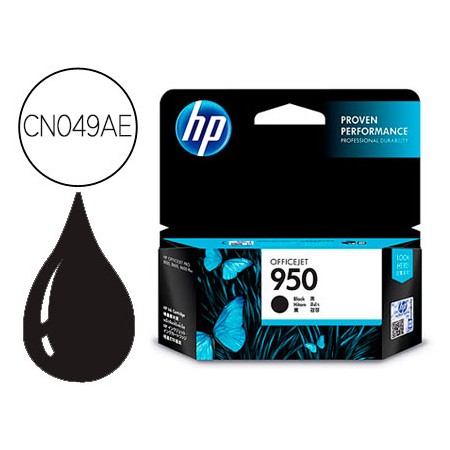 Tinteiro Hp 950 Preto Cn049Ae Capacidade 1000 Pag