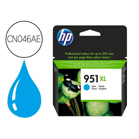 Tinteiro Hp 951Xl Cian Cn046Ae Capacidade 1500 Pag