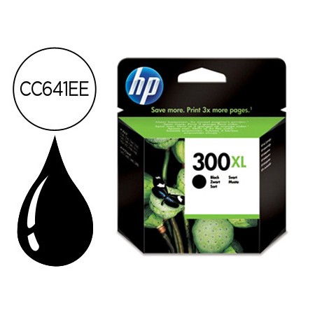 Tinteiro Hp Cc641Ee 300Xl Preto Alta Capacidade