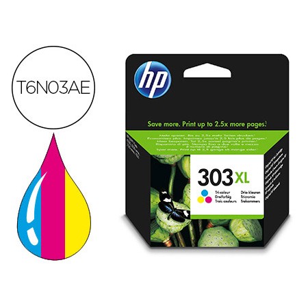 Tinteiro Hp N. 303Xl Envy Photo 6230 / 7130 / 7830 Cor Tricor Capacidade 415 Pag