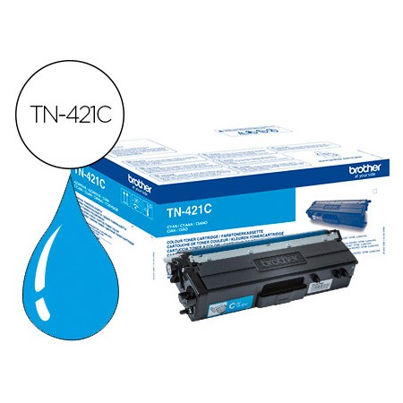 Toner Brother Tn-421 Para Dcp-L8410 Cdn / 8410 Cdw / Hl-L8260 Cdw / Mfc-L8360 Cdw / 8690 Cdw / 8900 Cdw Cian Capacidad