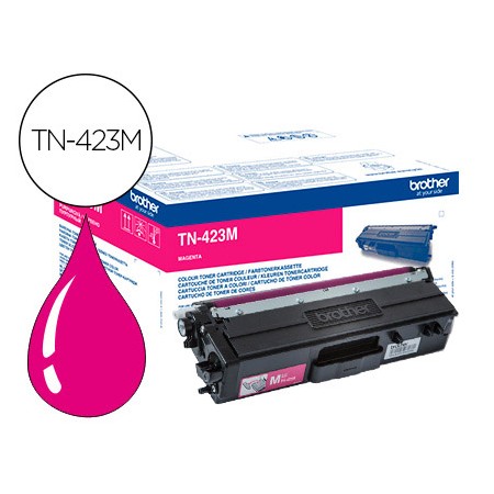 Toner Brother Tn-423 Para Dcp-L8410 Cdn / 8410 Cdw / Hl-L8260 Cdw / Mfc-L8360 Cdw / 8690 Cdw / 8900 Cdw Magenta Capaci