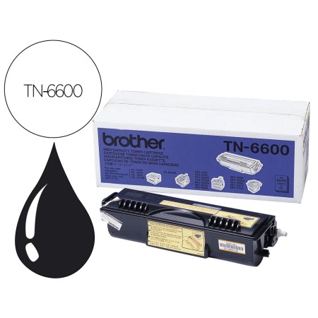 Toner Brother Tn-6600 Para 1030/1240/1250/1270N/ 1270Nlt Duracao 6000 Paginas 5%