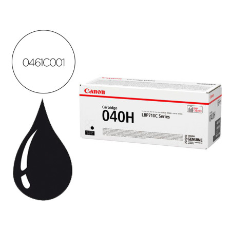 Toner Canon 040Hbk Alta Capacidade Lbp710 Lbp712 Preto