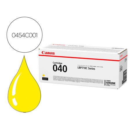 Toner Canon 040Y Lbp710 Lbp712 Amarelo