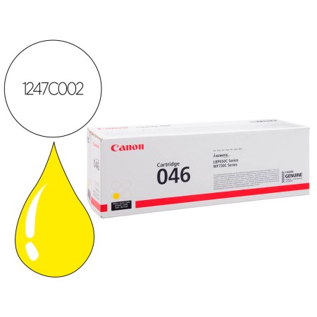 Toner Canon 046Y Lbp650 Mfc730 Amarelo