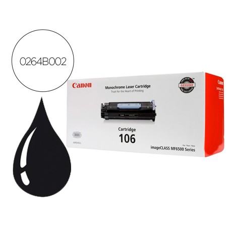 Toner Canon 706 Mf6530 Mf6540 Mf6550 Mf6560 Preto