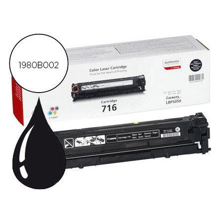 Toner Canon 716 Preto 2300 Pag